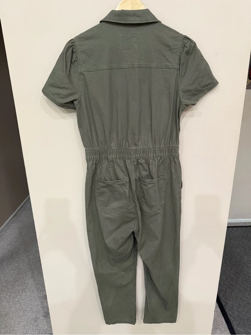 Celebrity Pink Boilersuit Womens Size Small Olive Green Gorpcore Utility Safari